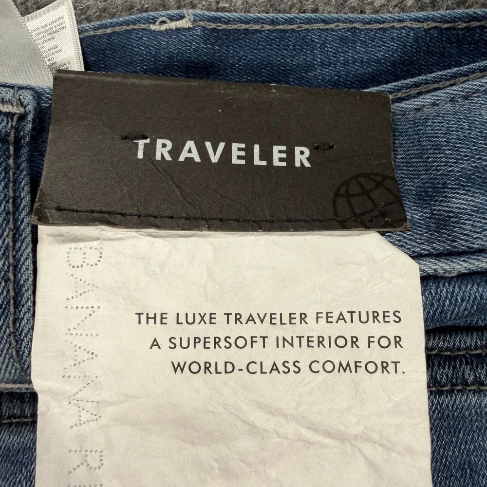Banana Republic Luxe Traveler Straight Fit Jeans Mens 44x27.5 #4129